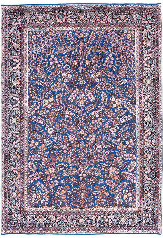 ペルシャ絨毯ICC--ラバー産222×318--【ペルシャ絨毯.com】