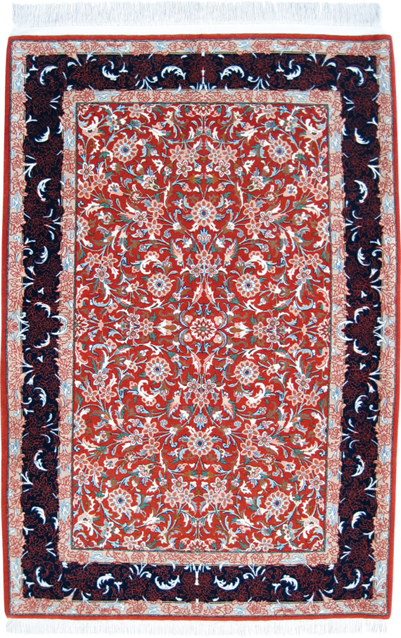 ペルシャ絨毯ICC--イーラム産105×157--【ペルシャ絨毯.com】