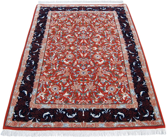 ペルシャ絨毯ICC--イーラム産105×157--【ペルシャ絨毯.com】