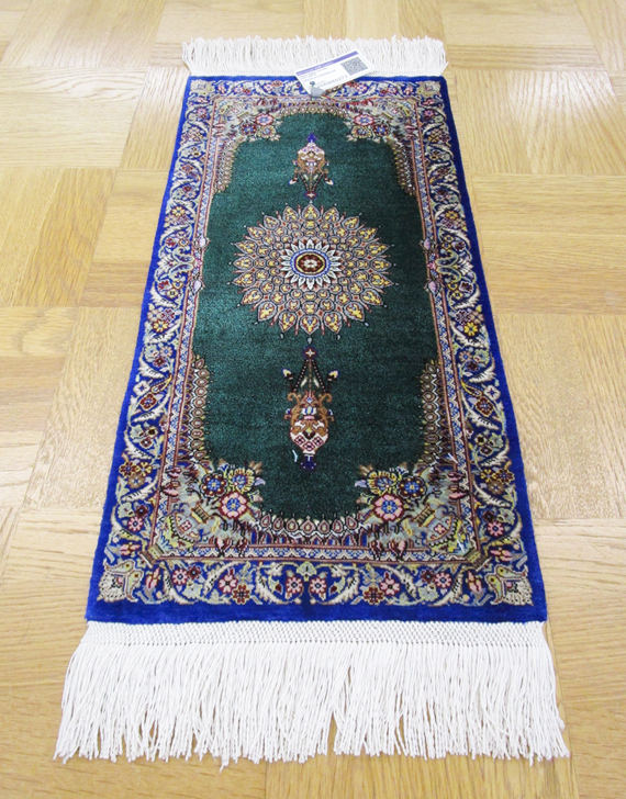 ペルシャ絨毯モハマッド・ジャムシディ--コム産25×50--【ペルシャ絨毯 
