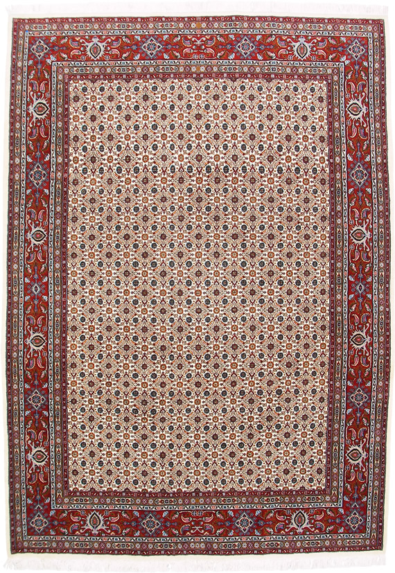 ペルシャ絨毯--ビルジャンド産166×232--【ペルシャ絨毯.com】