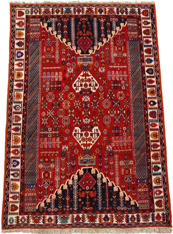ペルシャ絨毯--173×264--【ペルシャ絨毯.com】