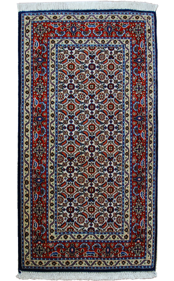 ペルシャ絨毯アブドラーヒ--コム産100×146--【ペルシャ絨毯.com】